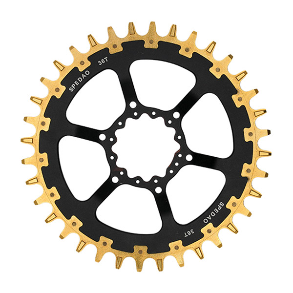 Titanium alloy bicycle chainrings bike chainrings